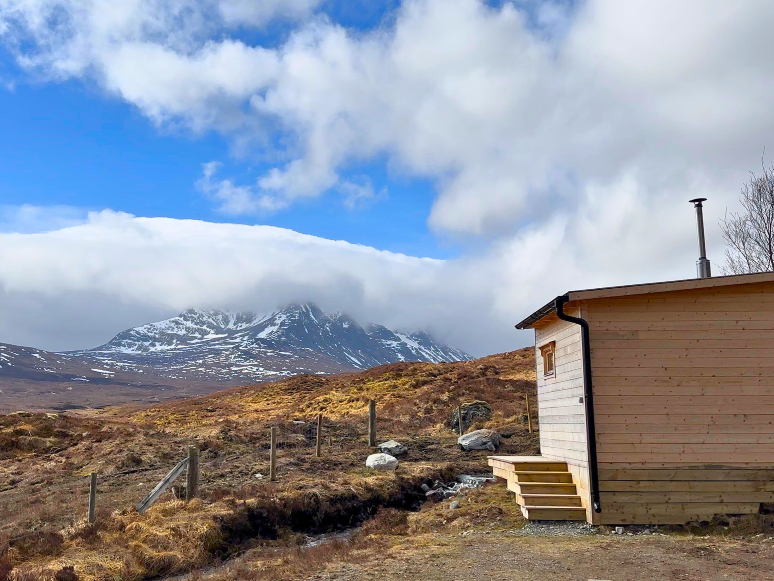 Culra Lodge is the hidden gem of Ben Alder Estate. With wood-fired sauna, hot-tub, and natural plunge pool, get the most luxurious stay possible in the Scottish highlands now.
